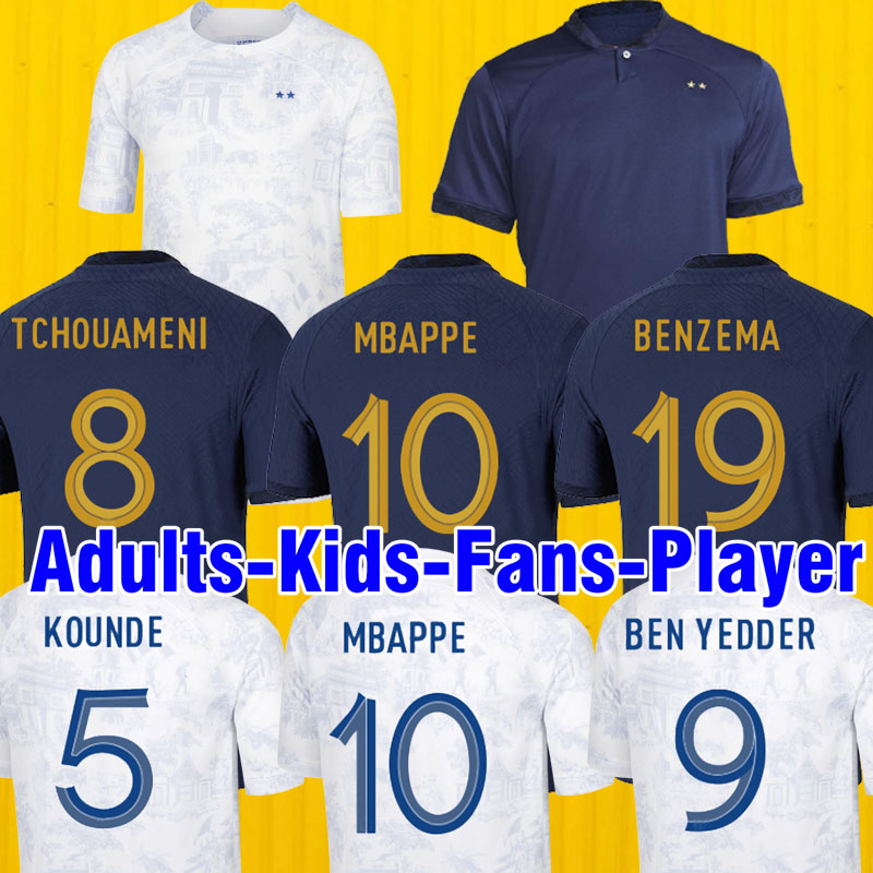 2022 frances club soccer jersey BENZEMA MBAPPE French jersey World cup POGBA GIROUD KANTE Maillot de foot Maillots kids kit Men football shirts 93680 tops, Home
2022 frances club soccer jersey BENZEMA MBAPPE French jersey World cup POGBA GIROUD KANTE Maillot de foot Maillots kids kit Men football shirts 93680 tops, Home