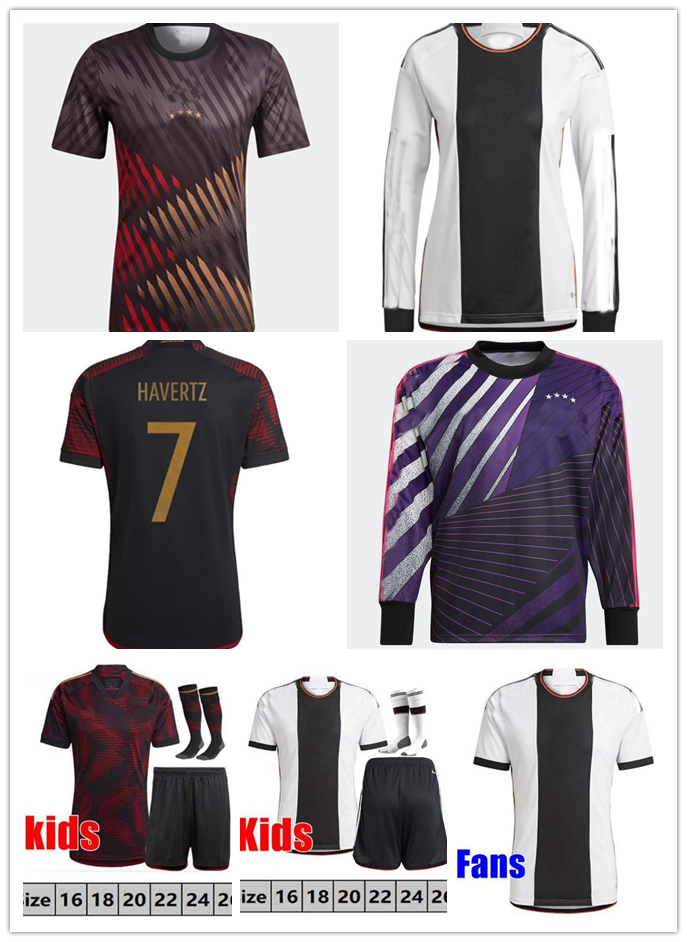 Soccer Jerseys 2022 SANE Germanies HUMMELS KROOS WERNER MULLER retro Football shirt Gnabry REUS MUSIALA 22 23 men kids kit long sleeve women uniform Player versoin, Adult away
Soccer Jerseys 2022 SANE Germanies HUMMELS KROOS WERNER MULLER retro Football shirt Gnabry REUS MUSIALA 22 23 men kids kit long sleeve women uniform Player versoin, Adult away