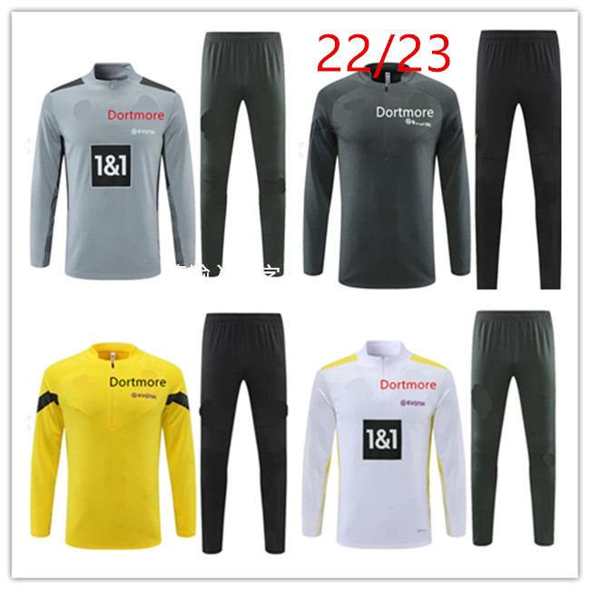 22 23 HAALAND Dortmund soccer jerseys tracksuit SET BELLINGHAM HUMMELS BRANDT men and kids futbol de football training suit jogging chandal kit, Yellow
22 23 HAALAND Dortmund soccer jerseys tracksuit SET BELLINGHAM HUMMELS BRANDT men and kids futbol de football training suit jogging chandal kit, Yellow