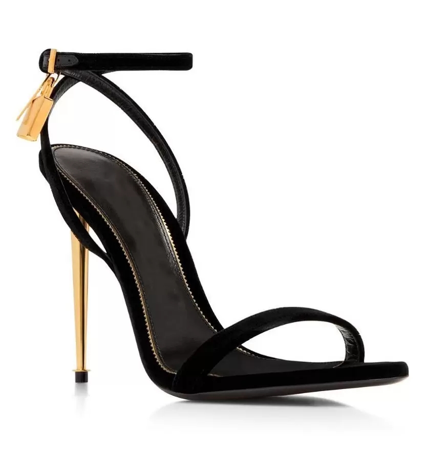 Newest TOMFORDS Metal Padlock Key & Lock Sandals Shoes women's leather Gladiator Sandalias Luxury Designer high-heeled shoes original box, 14
Newest TOMFORDS Metal Padlock Key & Lock Sandals Shoes women's leather Gladiator Sandalias Luxury Designer high-heeled shoes original box, 14