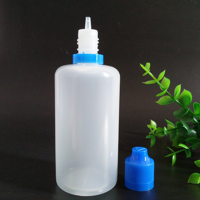 Childproof Tamper Cap 10ml-120ml Plastic Dropper Bottles For E Liquid Juice