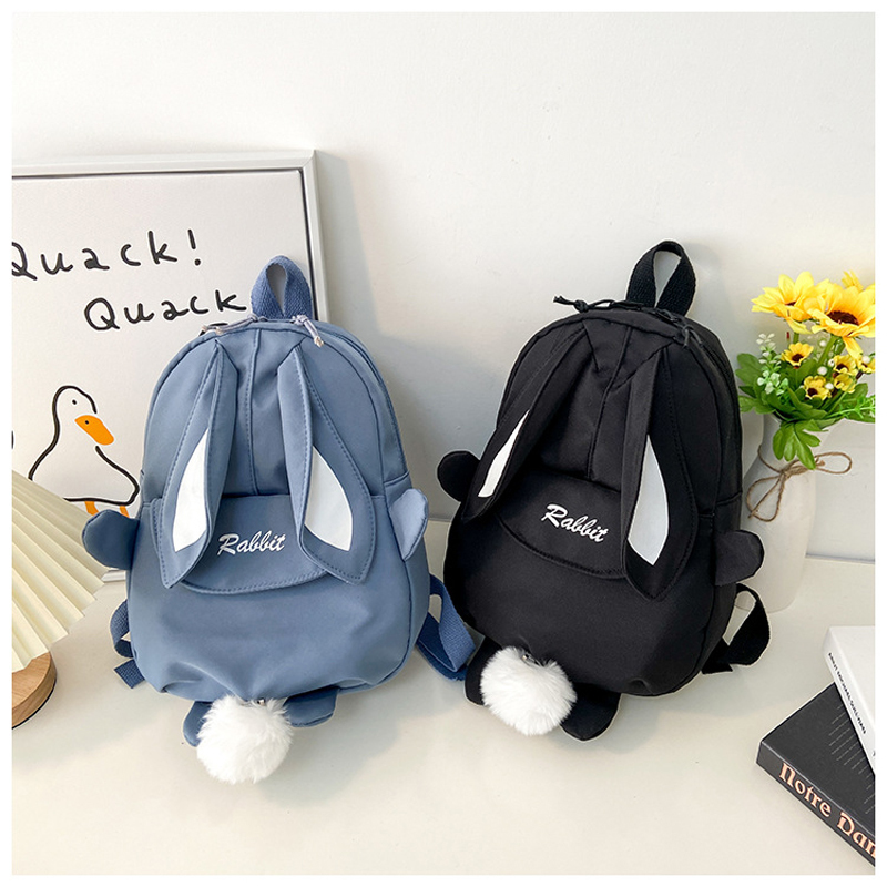 Backpacks Cute Bunny Backpacks for Children School Bags for Girls Kids Backpack kindergarten Rabbit Baby Bag with Ears 220915