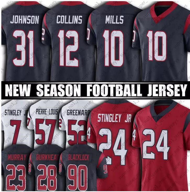 Football Jerseys Houston''Texans''custom 10 Davis Mills 24 Derek Stingley Jr. 28 Rex Burkhead 5 Jalen Pitre 13 Brandin Cooks 31 Dameon Pierce 15 Chris Moore, Color
Football Jerseys Houston''Texans''custom 10 Davis Mills 24 Derek Stingley Jr. 28 Rex Burkhead 5 Jalen Pitre 13 Brandin Cooks 31 Dameon Pierce 15 Chris Moore, Color