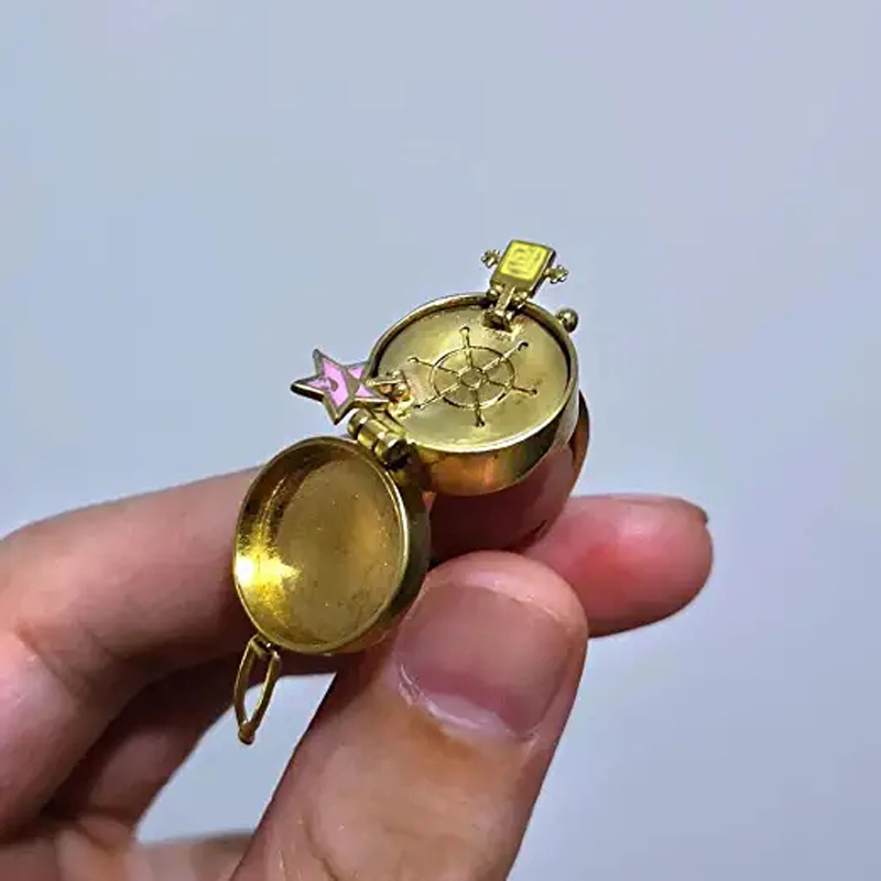 BFF Cute Anime Ring Women Girls Open Adjustable Cover Ring Gold Rings for Forever Close Friend Gift