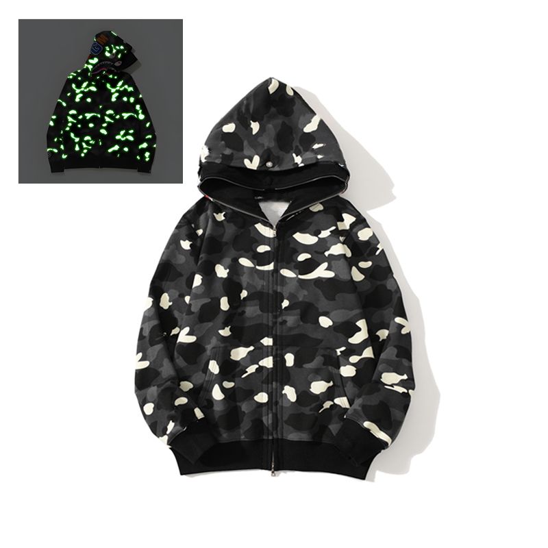 Shark Full Zip Tiger Men's Hoodie Jacket High Quality Designer Men's Women's Swatch Harajuku Stylist Sweatshirt Fashion Luminous Co-branded Camo Hoodie, No.20
Shark Full Zip Tiger Men's Hoodie Jacket High Quality Designer Men's Women's Swatch Harajuku Stylist Sweatshirt Fashion Luminous Co-branded Camo Hoodie, No.20