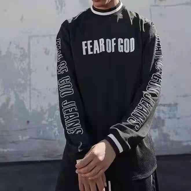 Designer Luxury Men's Hoodies Cotton Comfortable Sweatshirt Fog Fear of Gog Season 5 Main Line Alphabet Printing Mesh Long Sleeve T-shirt c 646I, Apricot
Designer Luxury Men's Hoodies Cotton Comfortable Sweatshirt Fog Fear of Gog Season 5 Main Line Alphabet Printing Mesh Long Sleeve T-shirt c 646I, Apricot