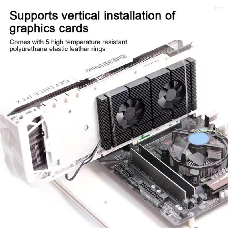 Computer Coolings GPU Backplane Radiator Cooler For RTX 3090 3080 3070 Series Graphics Cards Aluminum Backplate Memory Heatsink Cooling Fan
Computer Coolings GPU Backplane Radiator Cooler For RTX 3090 3080 3070 Series Graphics Cards Aluminum Backplate Memory Heatsink Cooling Fan