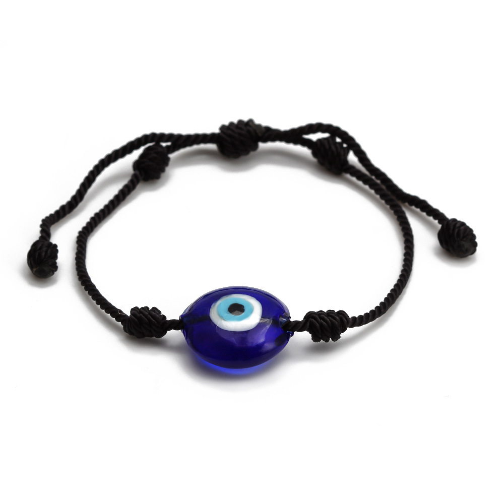 Turkish Evil Eye Bracelets Handmade Braided Red Rope Blue Eyes Bracelet For Women Men Friendship Jewelry
