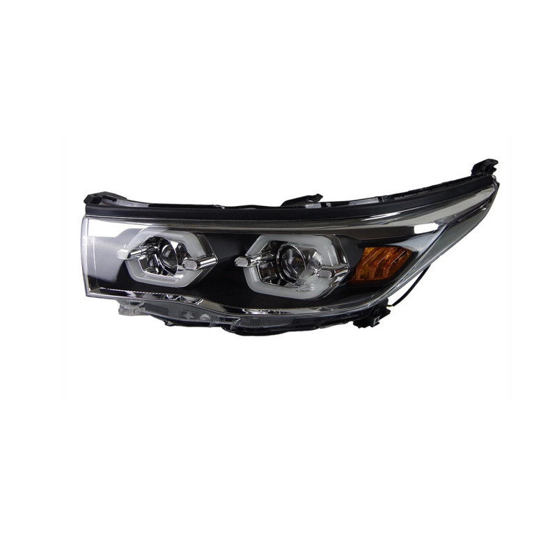 Car Head Lights Parts For New Kluger 20 15-20 17 highlander LED Front Headlight Replacement DRL Daytime light Projector Facelift