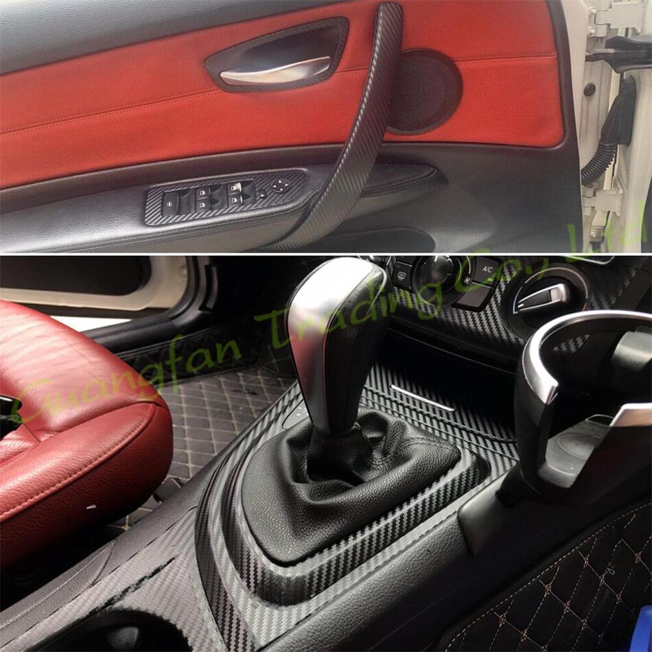 3D/5D Carbon Fiber Car Interior Cover Console Color Sticker Decals Products Parts Accessorie For BMW 1 Series E81 E87 2008-2011, For 2008-2011 -left hand drive
3D/5D Carbon Fiber Car Interior Cover Console Color Sticker Decals Products Parts Accessorie For BMW 1 Series E81 E87 2008-2011, For 2008-2011 -left hand drive