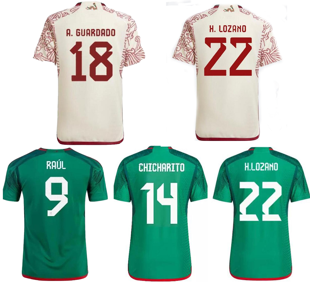 Men women Mexico Soccer Jerseys 22 23 Customized Thai Quality 14 Chicharito 20 R.Pizarro 10 A.Vega 22 H.Lozano 17 TECATITO 18 A.Guardado yakuda Dropshiping Accepted, With patch 22-23 away
Men women Mexico Soccer Jerseys 22 23 Customized Thai Quality 14 Chicharito 20 R.Pizarro 10 A.Vega 22 H.Lozano 17 TECATITO 18 A.Guardado yakuda Dropshiping Accepted, With patch 22-23 away