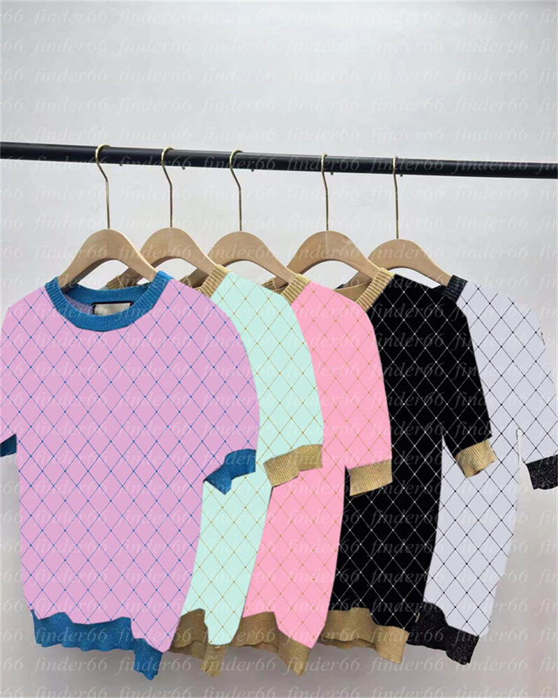 Women's Knits Letter Blouse Top Tees Assorted Color Short-sleeved T-Shirt Women Golden Silk Sweater, Gray
Women's Knits Letter Blouse Top Tees Assorted Color Short-sleeved T-Shirt Women Golden Silk Sweater, Gray