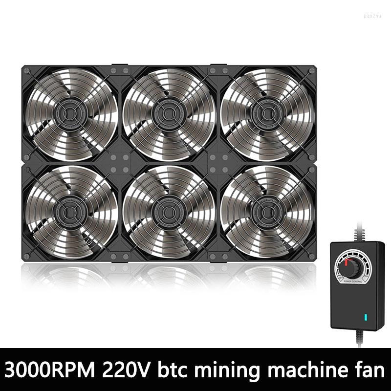 Computer Coolings 120mm Powerful Fan High-speed Air Volume Server Cooling System 3000RPM 220V BTC Miner Workstation Cabinet
Computer Coolings 120mm Powerful Fan High-speed Air Volume Server Cooling System 3000RPM 220V BTC Miner Workstation Cabinet