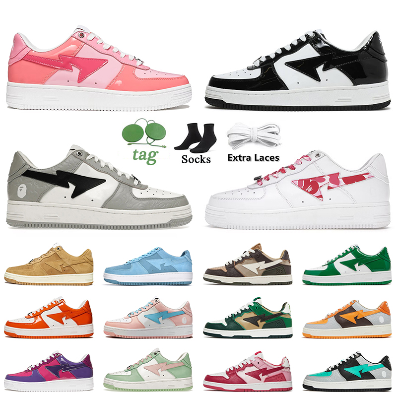 Fashion Designer Running Shoes Bapestas Baped Sta Color Camo Combo Pink Patent Leather Black Grey ABC Camos Blue Green Pastel Pack Sax Sneakers Trainers Size 35-45, D16 abc camo pink 36-45
Fashion Designer Running Shoes Bapestas Baped Sta Color Camo Combo Pink Patent Leather Black Grey ABC Camos Blue Green Pastel Pack Sax Sneakers Trainers Size 35-45, D16 abc camo pink 36-45