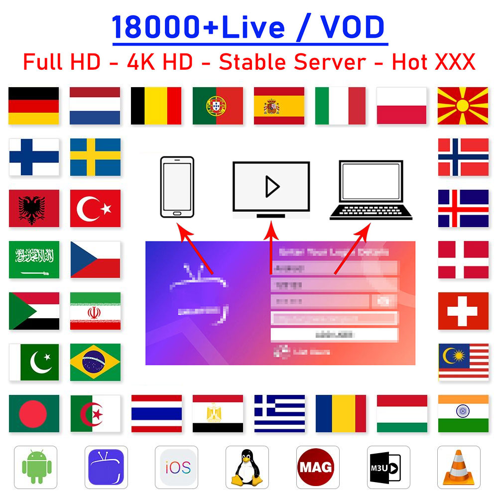 1080P Full HD TV Parts Europe 10000Live vod Smart m3 u Android/MAG/Enigma2 1PTV For French Canada UK Spain Poland Turkey Germany Italy Switzerland US SHOW
1080P Full HD TV Parts Europe 10000Live vod Smart m3 u Android/MAG/Enigma2 1PTV For French Canada UK Spain Poland Turkey Germany Italy Switzerland US SHOW
