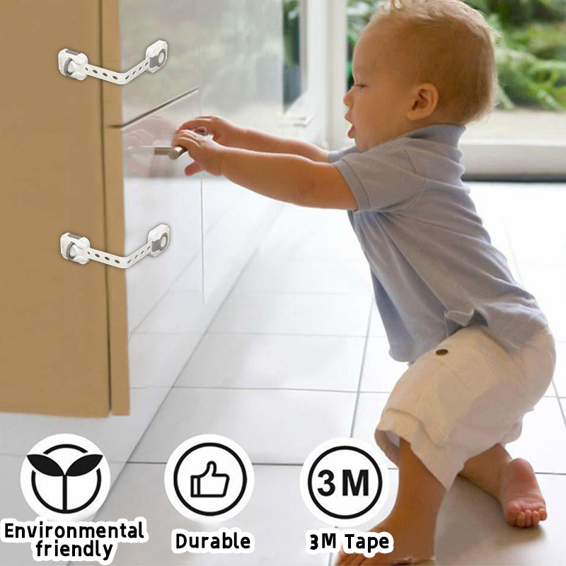 4 Pcs Security Protection Lock for Children Home Safety For Baby Door Locker Security Goods Child Locks Safety Barrier 220816