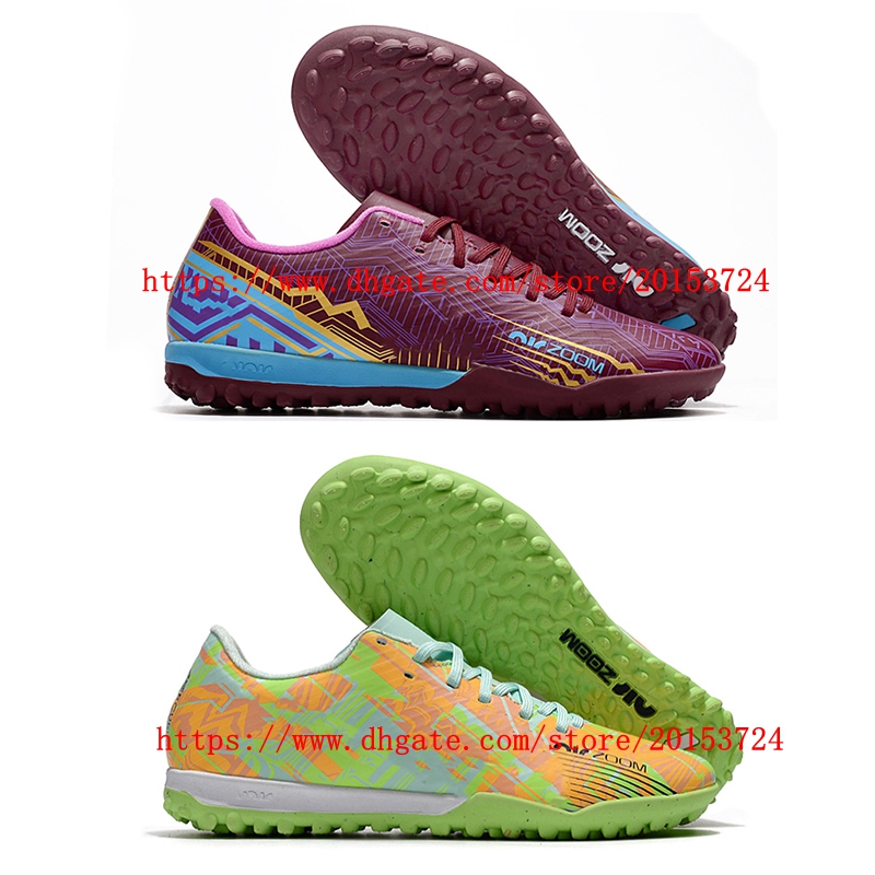 Mens boys Soccer shoes Zoomes Mercurial Vapores XV Academy TF women children Cleats Football Boots Firm Ground size 35-45, As picture 1
Mens boys Soccer shoes Zoomes Mercurial Vapores XV Academy TF women children Cleats Football Boots Firm Ground size 35-45, As picture 1