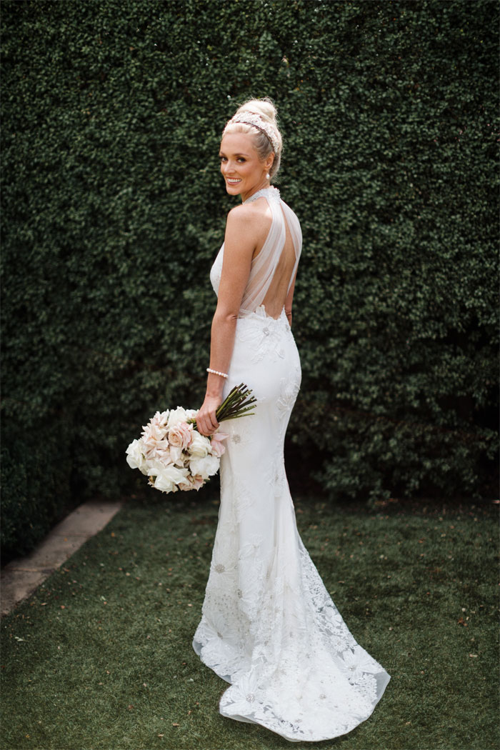 Keyhole Neck Mermaid Wedding Dresses Lace Appliques Backless Bridal Gowns Sweep Train Garden Country Vestido De Novia