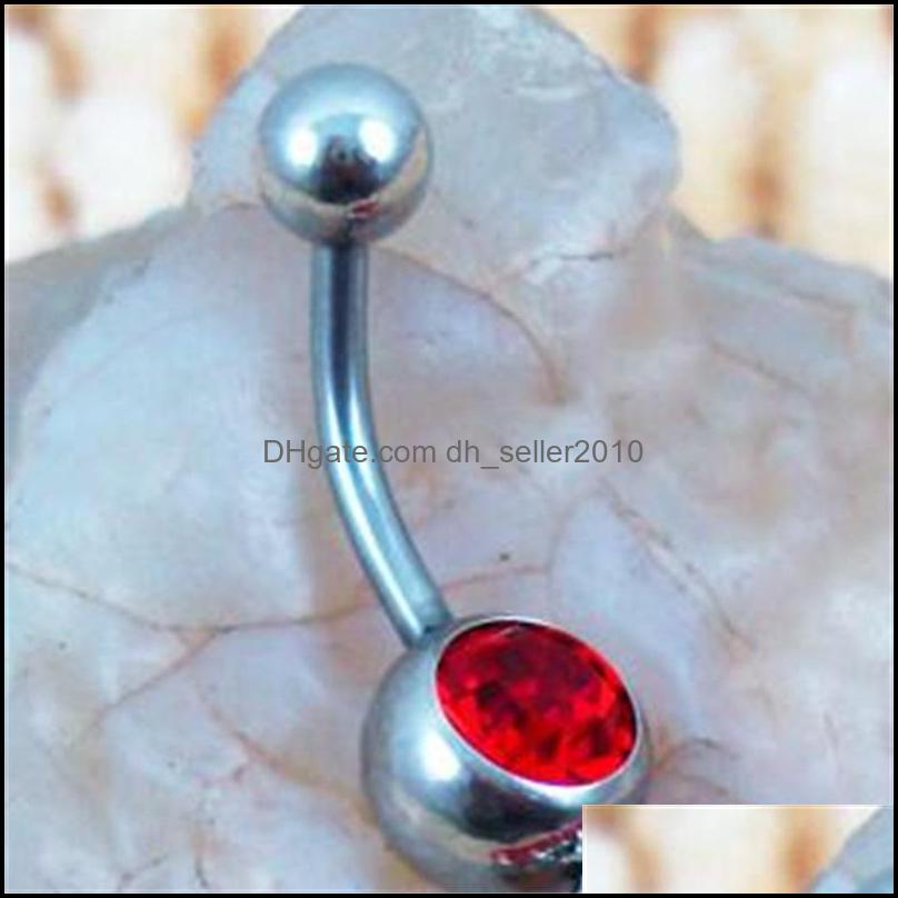 Navel Bell Button Rings Lip Style Piercing Body Jewelr Belly Button Ring Fixing Bar 10Pcs/Lots 818 Z2 Drop Delivery 202 Dhseller2010 Dhrmn