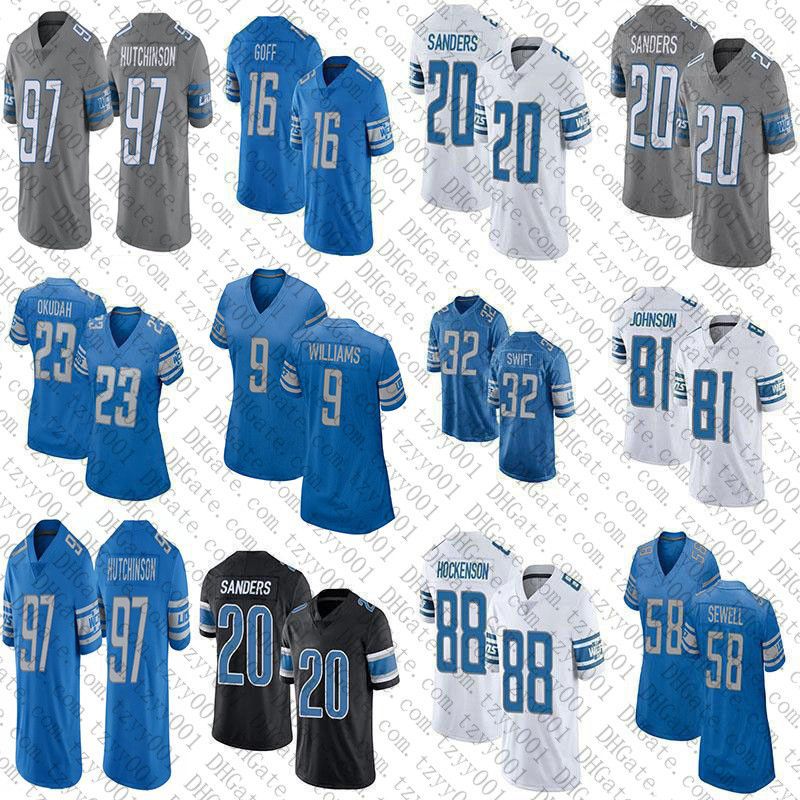 football Aidan Hutchinson Jameson Williams Penei Sewell Custom Football Jerseys Malcolm Rodriguez 16 Jared Goff 14 Amon Ra St Brown Barry Sa, Womens
football Aidan Hutchinson Jameson Williams Penei Sewell Custom Football Jerseys Malcolm Rodriguez 16 Jared Goff 14 Amon Ra St Brown Barry Sa, Womens
