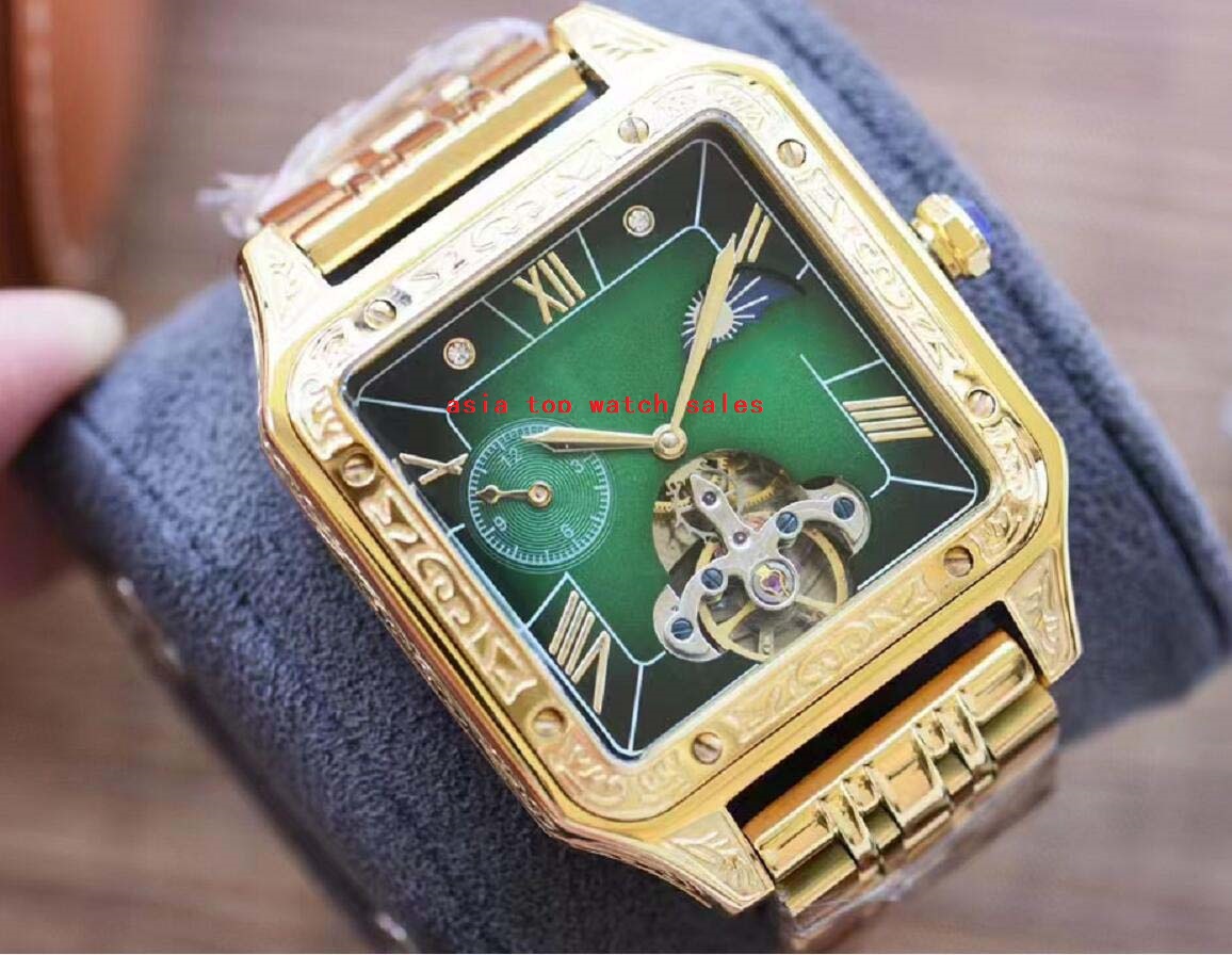 Super classic 6 style carving men Wristwatches 43 mm dial hollow out Multifunction Movement latest version mechanical Automatic fashion Men's watches
Super classic 6 style carving men Wristwatches 43 mm dial hollow out Multifunction Movement latest version mechanical Automatic fashion Men's watches