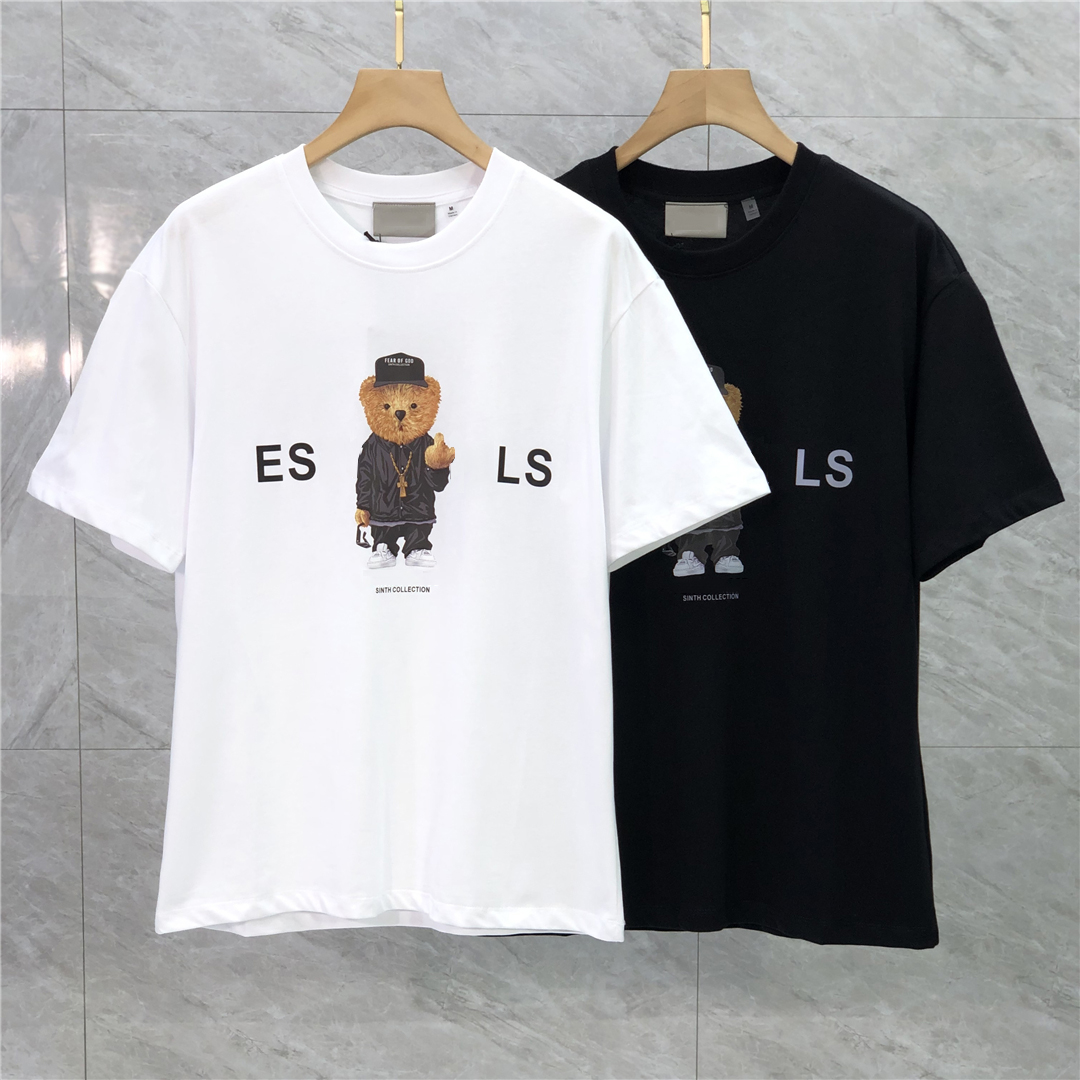 Fashion Men T Shirt bear Print Designer Short Sleeves Hip Hop Men Women Tees S-XL
Fashion Men T Shirt bear Print Designer Short Sleeves Hip Hop Men Women Tees S-XL