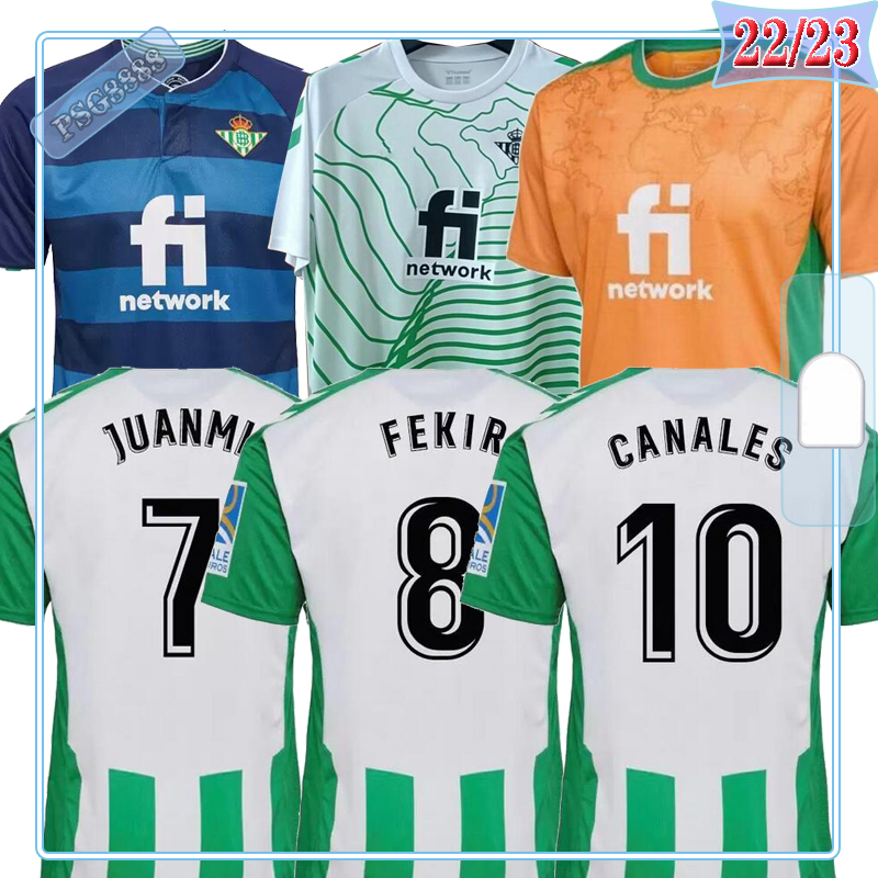 22 23 Fans real Betis soccer Jerseys JOAQUIN B.Iglesias camiseta de futbol Juanmi CANALES Fekir 2022 2023 special football shirts copa DEL rey Maillot Foot FINAL MEN
22 23 Fans real Betis soccer Jerseys JOAQUIN B.Iglesias camiseta de futbol Juanmi CANALES Fekir 2022 2023 special football shirts copa DEL rey Maillot Foot FINAL MEN