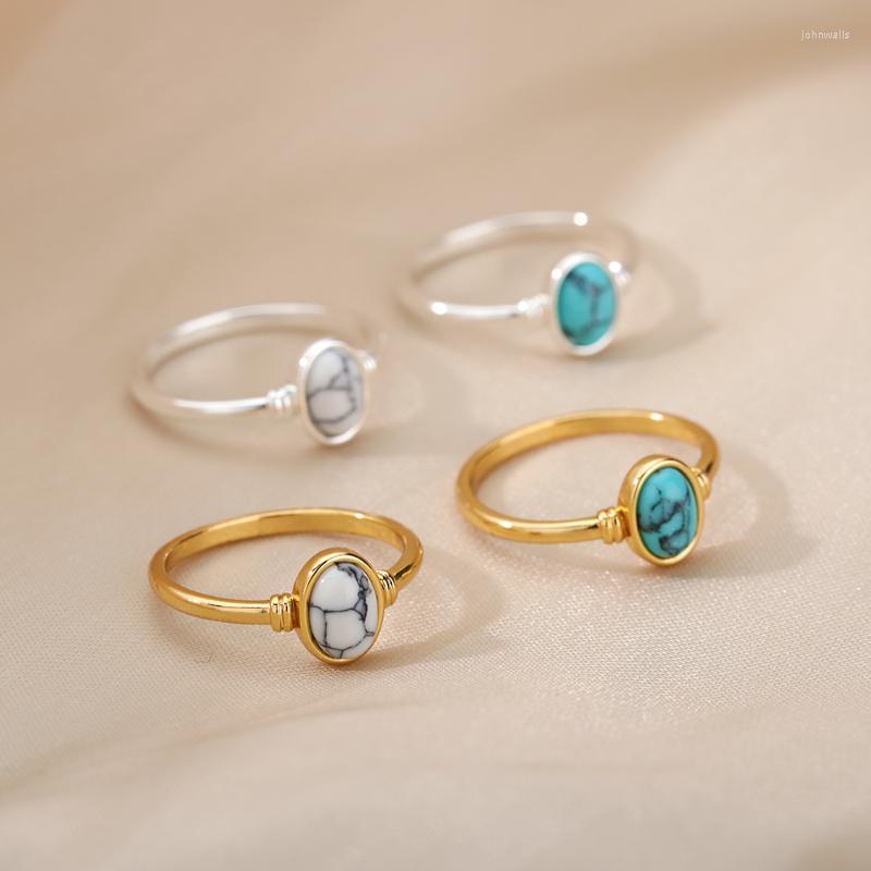 Cluster Rings Oval Moonstone For Women Color Stainless Steel Stripe Minimalist Engagement Finger Ring Wedding Couple Jewelry GiftCluster
Cluster Rings Oval Moonstone For Women Color Stainless Steel Stripe Minimalist Engagement Finger Ring Wedding Couple Jewelry GiftCluster