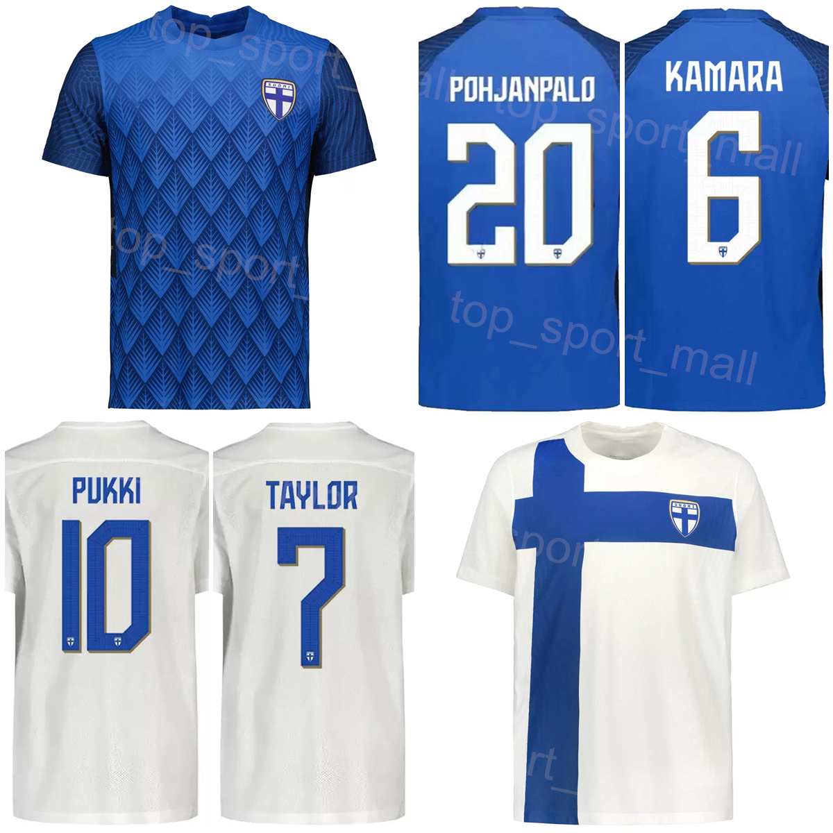 2022 2023 National Team Soccer Finland Jerseys 10 PUKKI 20 POHJANPALO KALLMAN IVANOV KAMARA LOD SCHULLER HRADECKY VAISANEN JENSEN ALHO NISSILA Football Shirt Kits, Blue
2022 2023 National Team Soccer Finland Jerseys 10 PUKKI 20 POHJANPALO KALLMAN IVANOV KAMARA LOD SCHULLER HRADECKY VAISANEN JENSEN ALHO NISSILA Football Shirt Kits, Blue