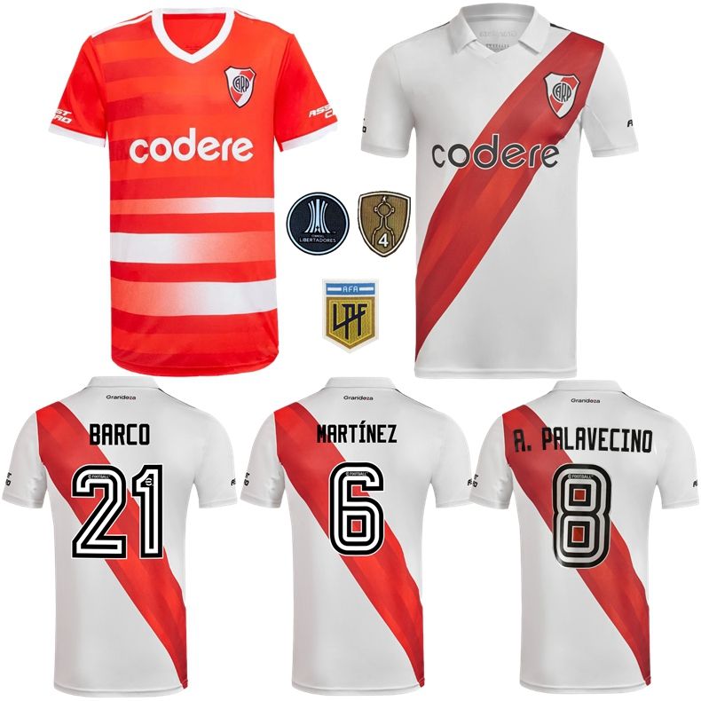 22 23 River Plate soccer jersey QUINTERO ROMERO BORJA DE LA CRUZ LIBERTADORES DE LA CRUZ PRATTO FERNANDEZ PINOLA BORRE CARRASCAL M.SUAREZ J.ALVAREZ FERREIRA football, 22 23 home jersey
22 23 River Plate soccer jersey QUINTERO ROMERO BORJA DE LA CRUZ LIBERTADORES DE LA CRUZ PRATTO FERNANDEZ PINOLA BORRE CARRASCAL M.SUAREZ J.ALVAREZ FERREIRA football, 22 23 home jersey