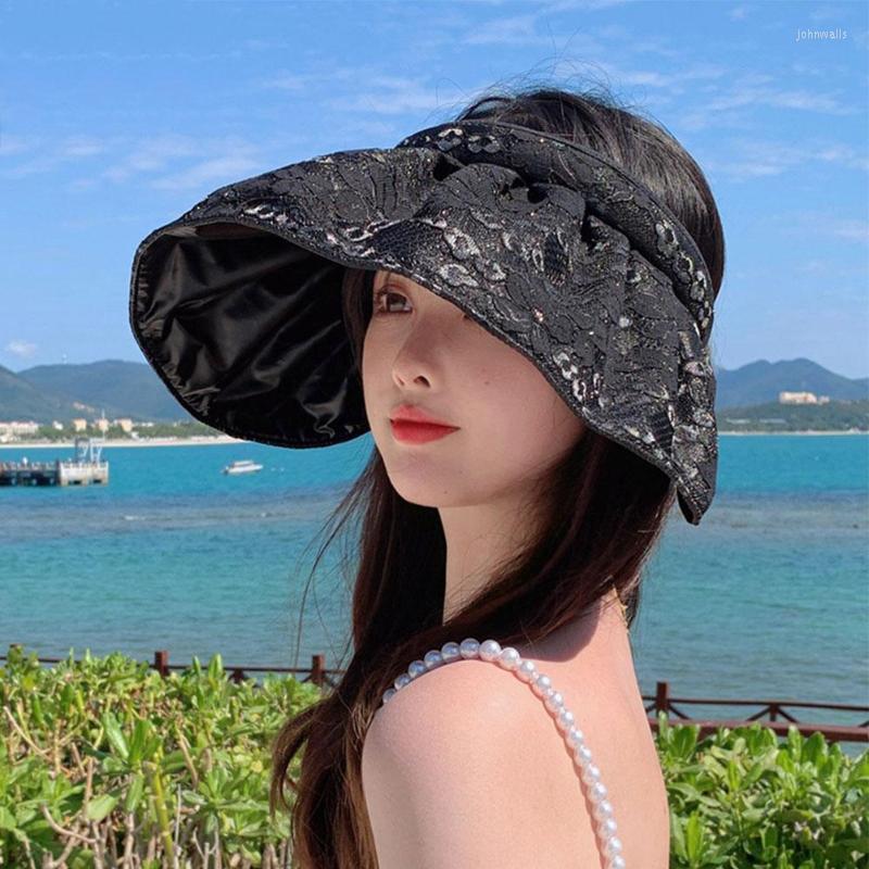 Wide Brim Hats Lace Sun Hat For Women Summer Uv Protection Beach Folding Cap Ladies Empty Top Visor Holiday HatWide, White
Wide Brim Hats Lace Sun Hat For Women Summer Uv Protection Beach Folding Cap Ladies Empty Top Visor Holiday HatWide, White