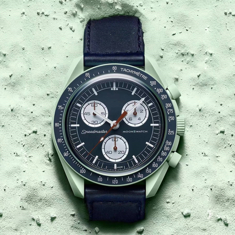 Bioceramic Moonswatch Quarz Chronograph Mens Watch Mission To Mercury 42mm Real Black Nylon Luxury Watch James montre de luxe Limited Edition master wristwatches, Jupiter
Bioceramic Moonswatch Quarz Chronograph Mens Watch Mission To Mercury 42mm Real Black Nylon Luxury Watch James montre de luxe Limited Edition master wristwatches, Jupiter