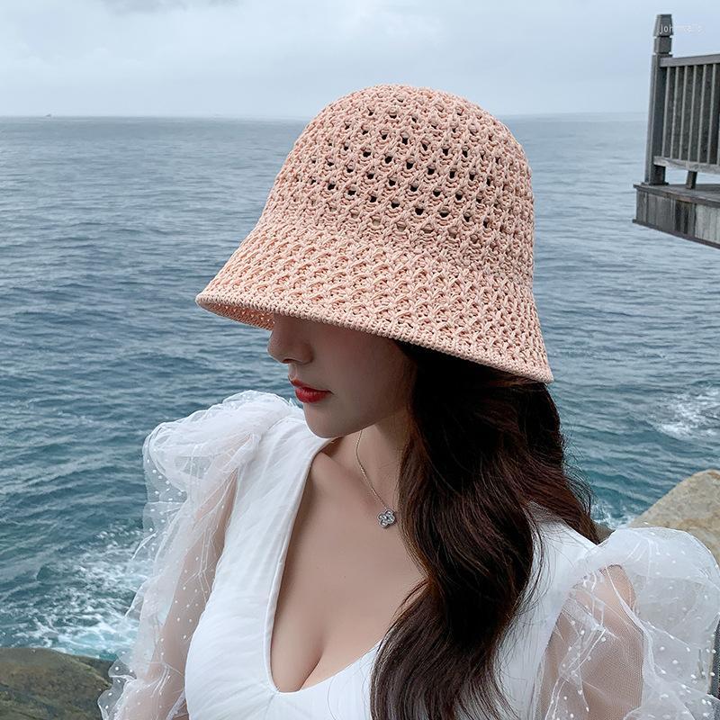 Wide Brim Hats Women's Knit Breathable Bucket Hat Outdoor Travel Shopping Cool Spring And Summer Fashion Small Basin HatWide, Black
Wide Brim Hats Women's Knit Breathable Bucket Hat Outdoor Travel Shopping Cool Spring And Summer Fashion Small Basin HatWide, Black