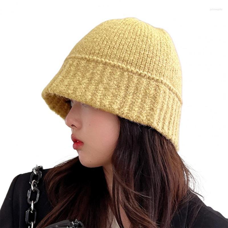 Visors Chic Fisherman Cap Soft Texture Bucket Hat Ribbed Brim Casual Women Solid Color Stretchy Knitted CapVisors, Yellow
Visors Chic Fisherman Cap Soft Texture Bucket Hat Ribbed Brim Casual Women Solid Color Stretchy Knitted CapVisors, Yellow