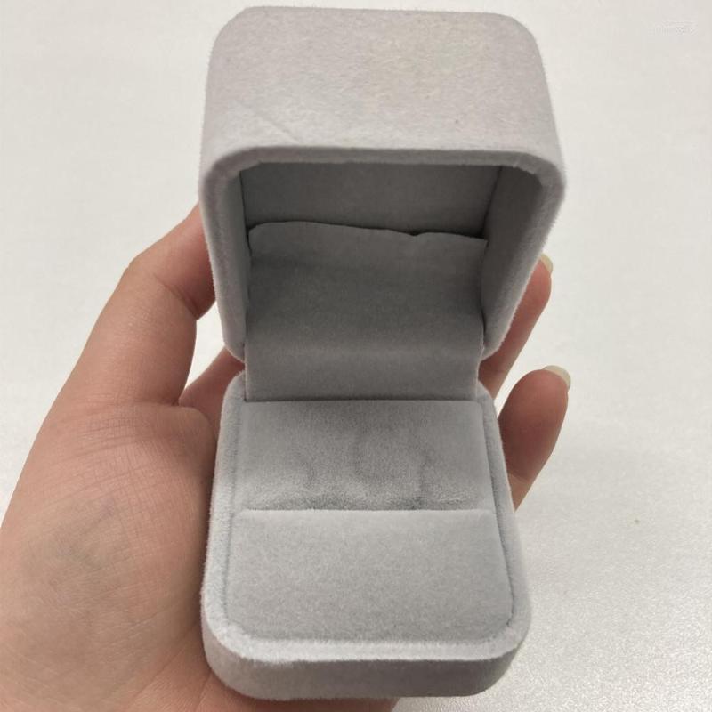 Jewelry Pouches Wholesale Gray Velvet Suede Ring Display Stand Holder Rack Showcase Plate Fashion Trinket Box Gift
Jewelry Pouches Wholesale Gray Velvet Suede Ring Display Stand Holder Rack Showcase Plate Fashion Trinket Box Gift