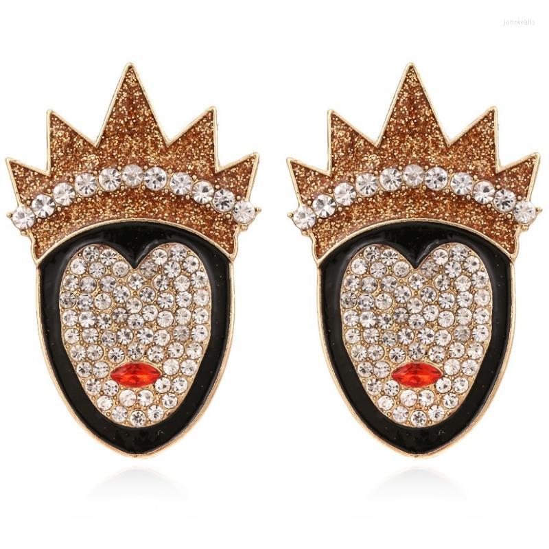 Dangle Earrings & Chandelier Personality Creative Crown Queen Exaggerated Halloween Figure EarringsDangle
Dangle Earrings & Chandelier Personality Creative Crown Queen Exaggerated Halloween Figure EarringsDangle