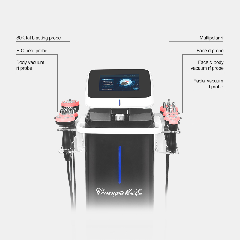 Big Power 80K Ultrasonic Cellulite Removal fat burner machine Vacuum Cavitation System Machine