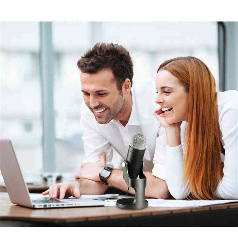 Microphones MU900 Condenser Microphone Studio Recording USB Microphone for PC Computer Streaming Video Gaming Podcasting Singing Mic Stand T220916