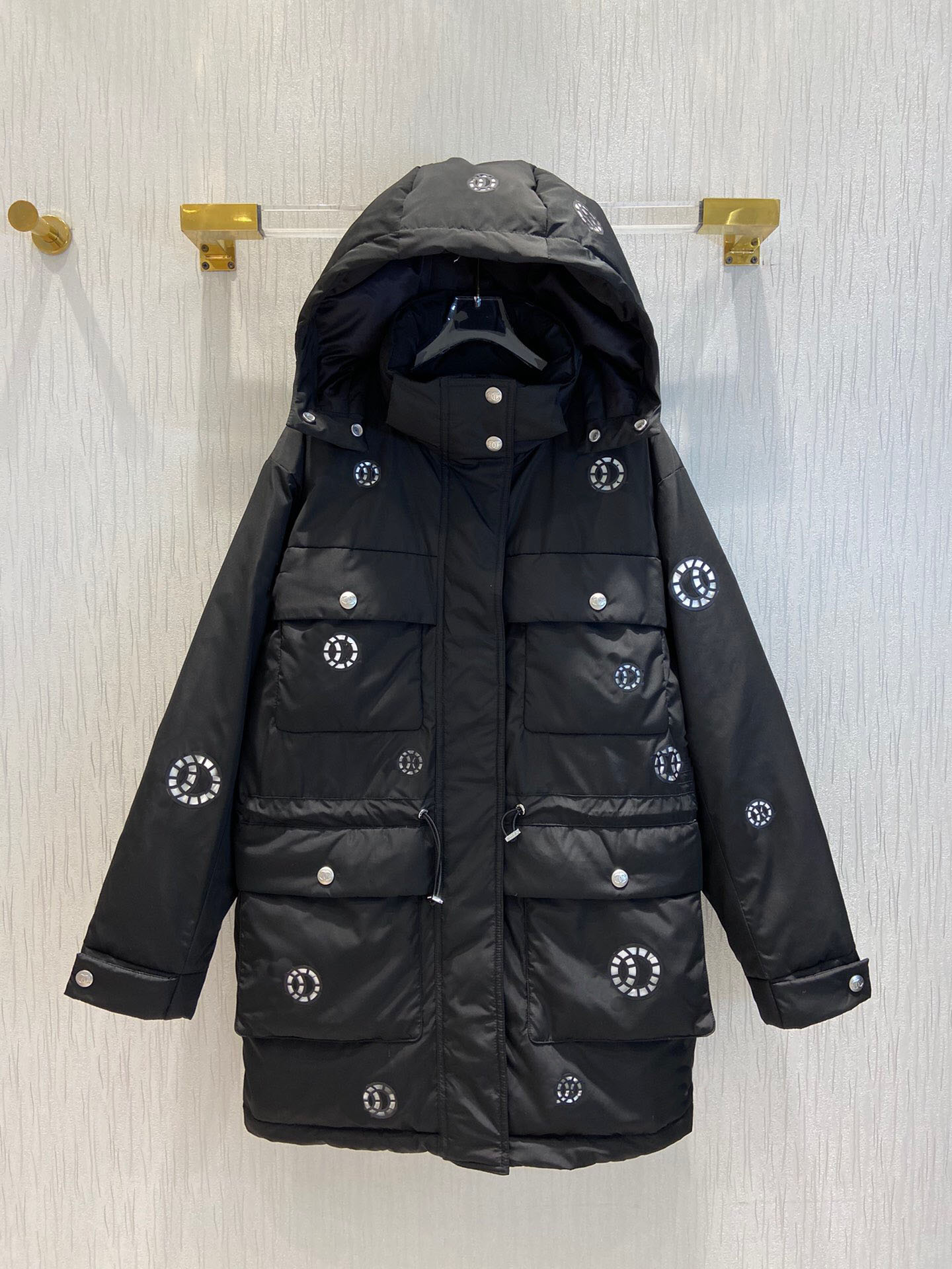New Fashion Women's Down 2021 Winter Casual Pocket Hooded Warm Down Jacket Female Long Sleeve 2 Color Loose Coat, Black
New Fashion Women's Down 2021 Winter Casual Pocket Hooded Warm Down Jacket Female Long Sleeve 2 Color Loose Coat, Black