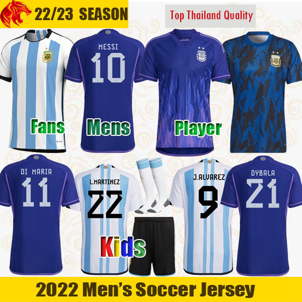 22 23 Argentina Soccer Jerseys DYBALA MESSIs 2022 2023 Fans Player Version LAUTARO MARTINEZ DI MARIA Football Shirt KUN AGUERO MARADONA Mens, Fans 2223 home
22 23 Argentina Soccer Jerseys DYBALA MESSIs 2022 2023 Fans Player Version LAUTARO MARTINEZ DI MARIA Football Shirt KUN AGUERO MARADONA Mens, Fans 2223 home