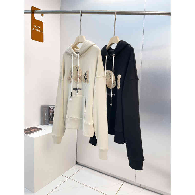 Men' Hoodies Sweatshirts Mens and Womens Hoodie Palm Angle Designer Cream Cut Teddy Bear Towel Embroidered Hooded Coat High Quality Long Sleeve Loose Casua ess, Creamy-white
Men' Hoodies Sweatshirts Mens and Womens Hoodie Palm Angle Designer Cream Cut Teddy Bear Towel Embroidered Hooded Coat High Quality Long Sleeve Loose Casua ess, Creamy-white
