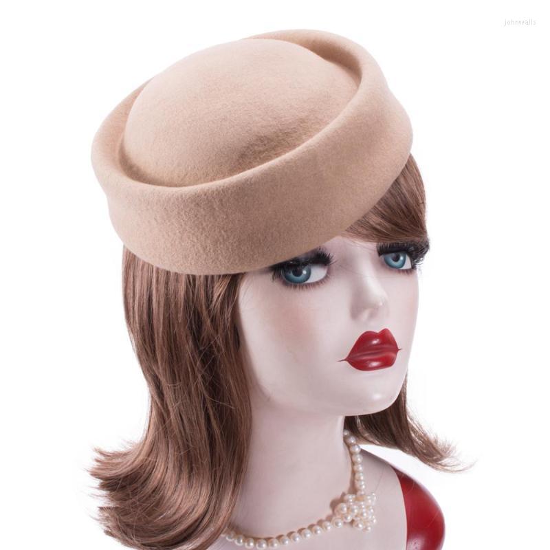 Berets Women Pillbox Hats Wool For Wedding Party Cocktail Untrimmed Blocked Millinery Making B028Berets, Black
Berets Women Pillbox Hats Wool For Wedding Party Cocktail Untrimmed Blocked Millinery Making B028Berets, Black