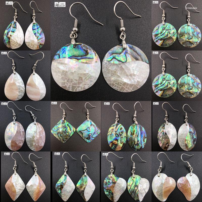 Dangle Earrings Fashion Jewelry White Mother Of Pearl Shell Zealand Abalone Bead Earring WB711
Dangle Earrings Fashion Jewelry White Mother Of Pearl Shell Zealand Abalone Bead Earring WB711