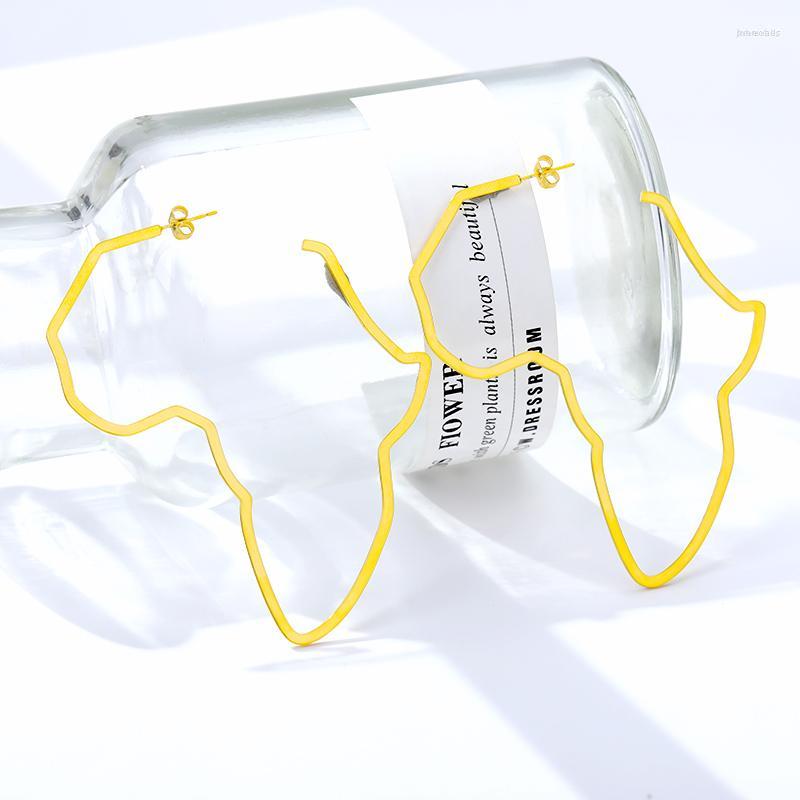 Stud Earrings African Map Big Exaggerate Larger Earring Hip Hop Nigeria Hyperbole Traditional Ethiopian Ethnic Gift
Stud Earrings African Map Big Exaggerate Larger Earring Hip Hop Nigeria Hyperbole Traditional Ethiopian Ethnic Gift