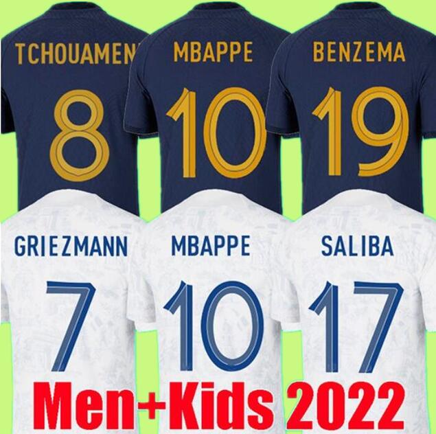 2022 2023 BENZEMA MBAPPE soccer jerseys player version GRIEZMANN POGBA 22 23 French World Cup national team francia GIROUD Men kids kit KANTE Football shirts
2022 2023 BENZEMA MBAPPE soccer jerseys player version GRIEZMANN POGBA 22 23 French World Cup national team francia GIROUD Men kids kit KANTE Football shirts