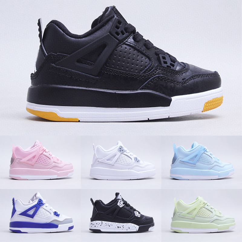 Kids 4 Basketball Shoes Black cat Toddler TD 4s Red Chicag Boys Girls BasketBall Pour Enfants Athletic Outdoor Sneakers size 28-35, 8888
Kids 4 Basketball Shoes Black cat Toddler TD 4s Red Chicag Boys Girls BasketBall Pour Enfants Athletic Outdoor Sneakers size 28-35, 8888