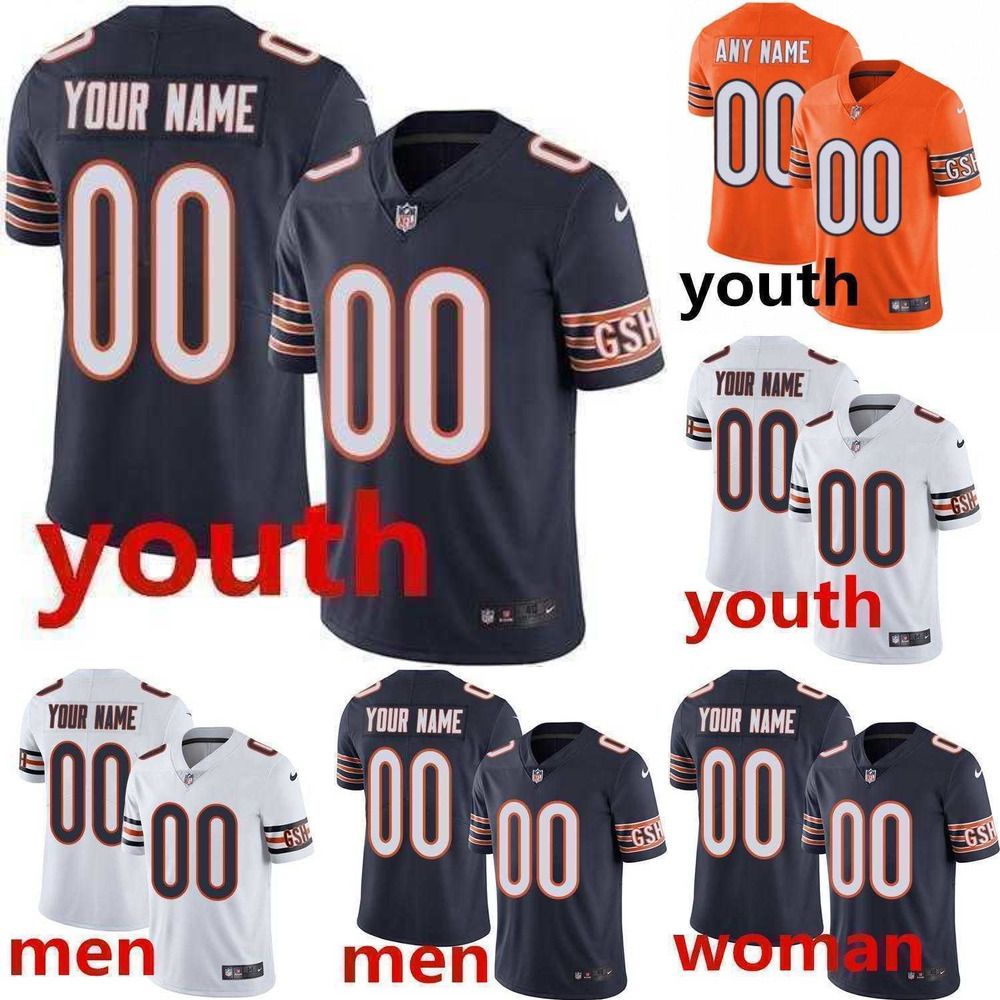 custom Jersey men women chicago''Bears''youth 58 Roquan Smith 1 Justin Fields 52 Khalil Mack 12 Allen Robinson 14 Andy Dalton Football Jerse, Color
custom Jersey men women chicago''Bears''youth 58 Roquan Smith 1 Justin Fields 52 Khalil Mack 12 Allen Robinson 14 Andy Dalton Football Jerse, Color