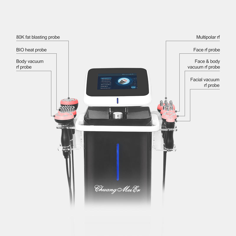 Big Power 80K Ultrasonic Cellulite Removal fat burner machine Vacuum Cavitation System Machine