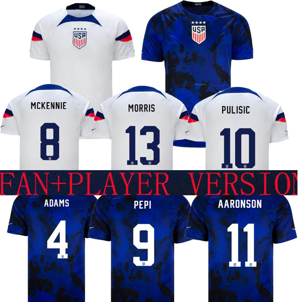 2022 PULISIC USAS soccer jersey men united states 22 23 football shirt cups quality REYNA McKENNIE MORRIS DEST YEDLIN Llanez ADAMS HOME AWAY Player version, Away man 2
2022 PULISIC USAS soccer jersey men united states 22 23 football shirt cups quality REYNA McKENNIE MORRIS DEST YEDLIN Llanez ADAMS HOME AWAY Player version, Away man 2