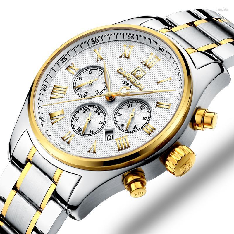 Wristwatches Switzerland Carnival Men Watches Japan MIYOTA Automatic Movement Watch Multi-function Hombre Relogio C8689G-3Wristwatches, Item 1
Wristwatches Switzerland Carnival Men Watches Japan MIYOTA Automatic Movement Watch Multi-function Hombre Relogio C8689G-3Wristwatches, Item 1